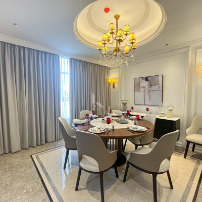 Stylish Modern Townhouse with Oriental European Theme for Sale