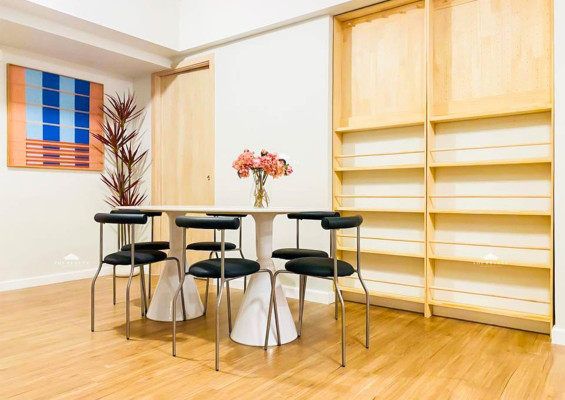 Elevate your lifestyle in this fully furnished high-floor condo unit in Pasig