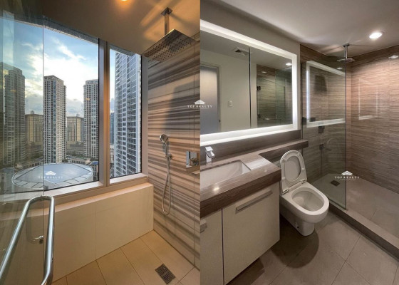 Two Bedroom Condo Unit facing Amenities for Sale in Proscenium at Rockwell