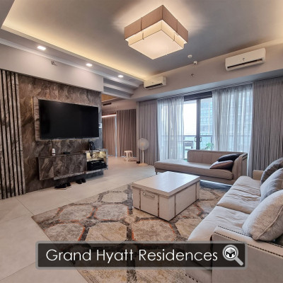 Splendid 2-Bedroom Unit for Sale in Grand Hyatt Residences, BGC
