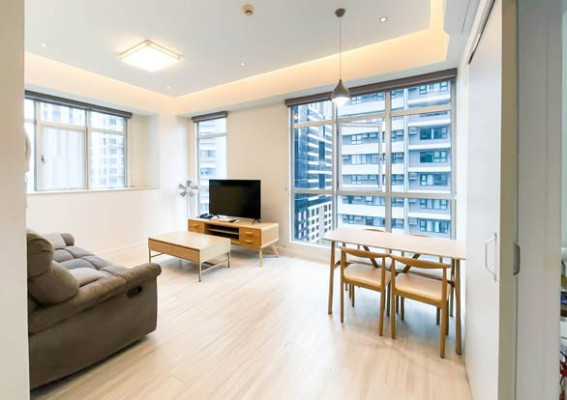 A fully-furnished condo unit designed for comfort and convenience