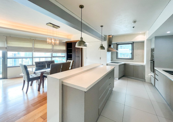 Interior-designed Condo Unit with Makati Skyline view for Sale in The Residences