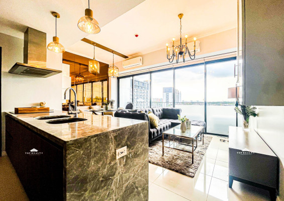 brand new, fully-furnished condominium in McKinley