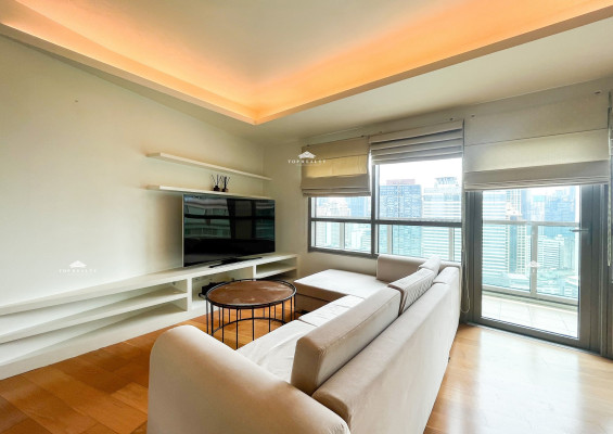 Interior-designed Condo Unit with Makati Skyline view for Sale in The Residences