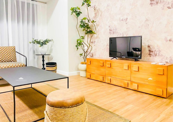 Elevate your lifestyle in this fully furnished high-floor condo unit in Pasig