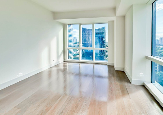 A semi-furnished condo unit with high-end finishings