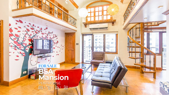 Penthouse unit located in the heart of the bustling Makati CBD