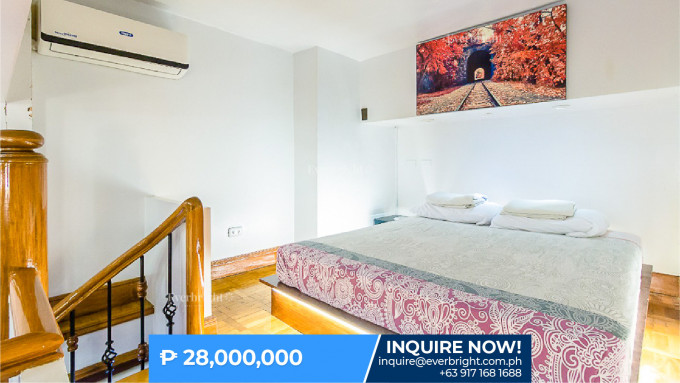 Penthouse unit located in the heart of the bustling Makati CBD