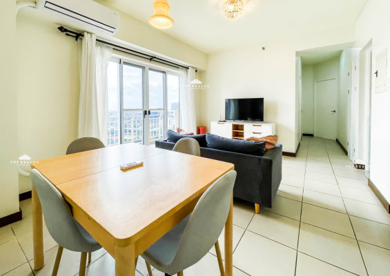 Elevate your lifestyle with this fully-furnished corner condo unit