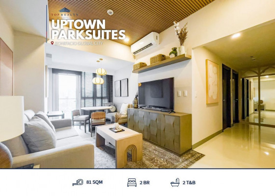Brand new 2-Bedroom Condominium Unit for Sale in Uptown Parksuites