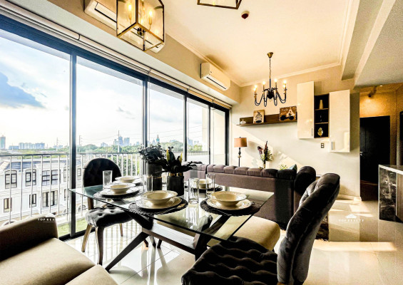 brand new, fully-furnished condominium in McKinley