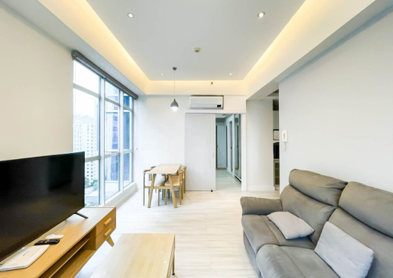 A fully-furnished condo unit designed for comfort and convenience
