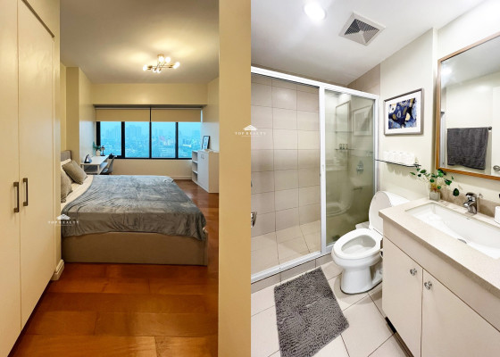 Interior-decorated 1-bedroom Unit with Balcony for Sale in One Rockwell
