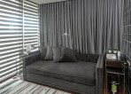 Glamorous Chic Corner unit Condominium with golf course and city views