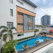 Stylish Modern Townhouse with Oriental European Theme for Sale