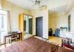 This semi-furnished condo comes with a spacious balcony
