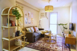 Chic Boho-Inspired Fully-furnished Unit in Quezon City