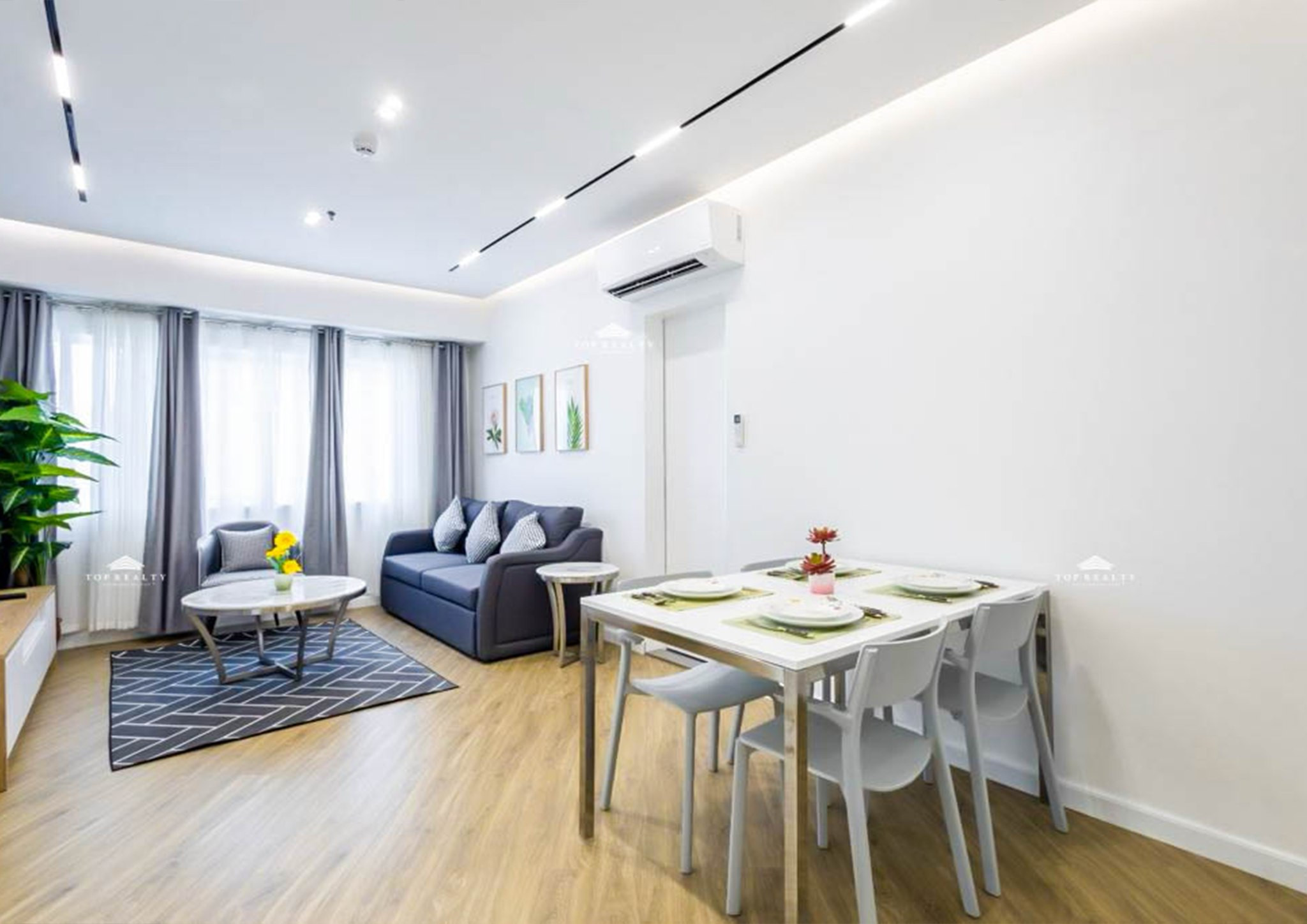 A fully furnished condo unit at North Tower, South of Market Private Residences photo 4