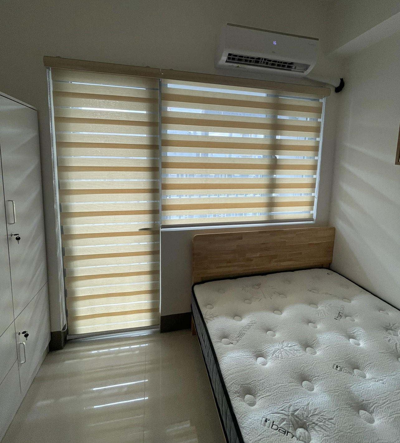 1BR CONDO FOR RENT White wooden minimalist with balcony photo 1