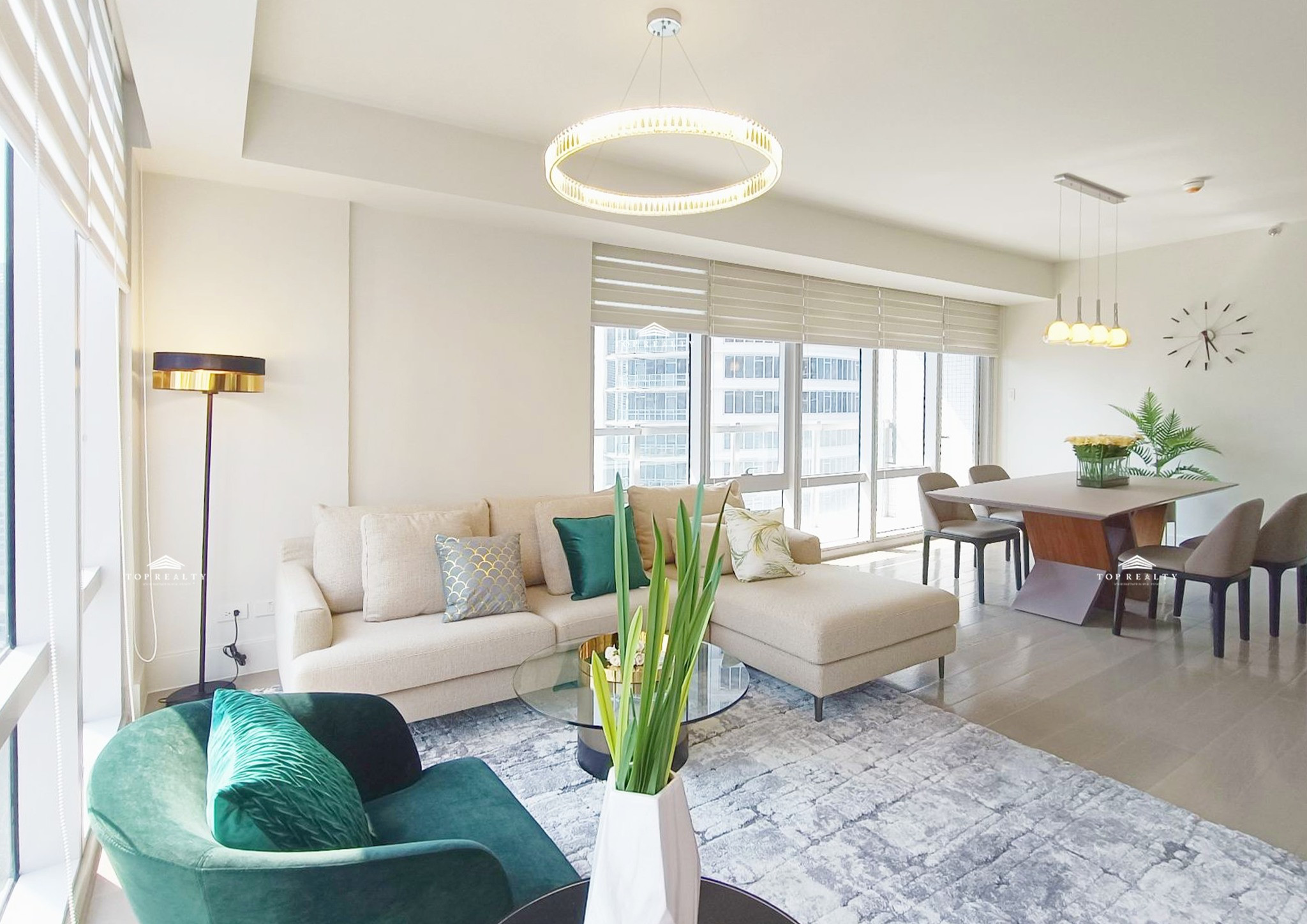 3BR Corner Unit with Chic and Cozy Interiors for Sale in Proscenium at Rockwell photo 1