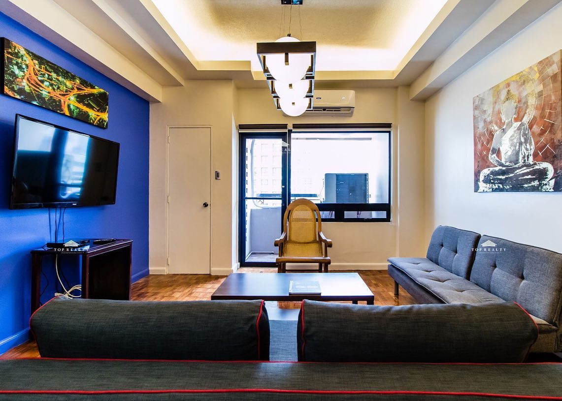 2BR Corner Unit with balconies for Sale in BSA Tower, Makati City. photo 2