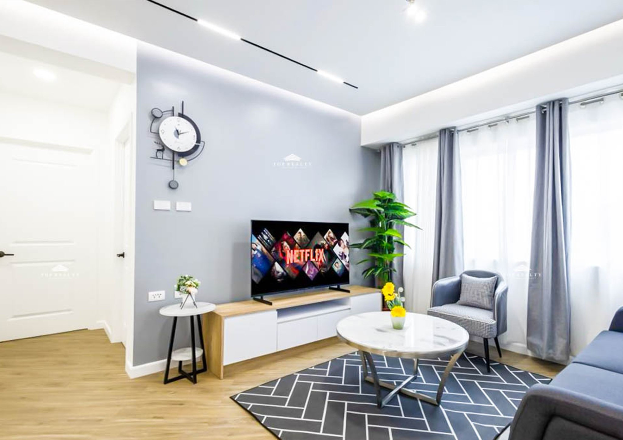 A fully furnished condo unit at North Tower, South of Market Private Residences photo 2
